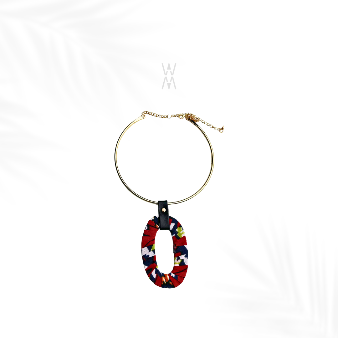 Cotonou | Collier en wax