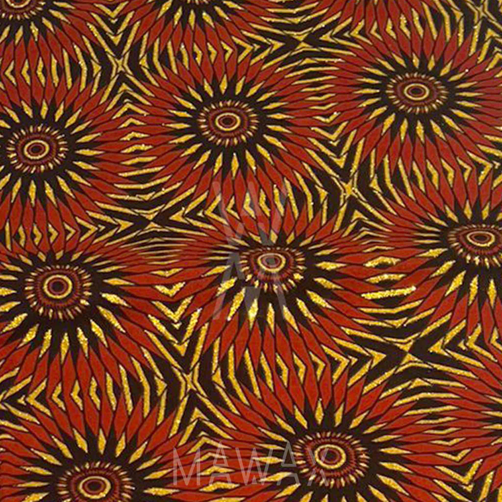 Bujumbura | Tissus wax pailleté Super Nice