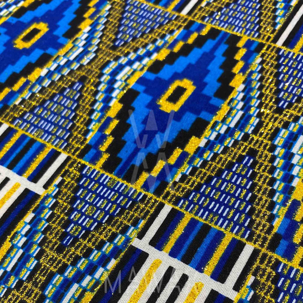 Freetown | Tissus wax pailleté Super Nice