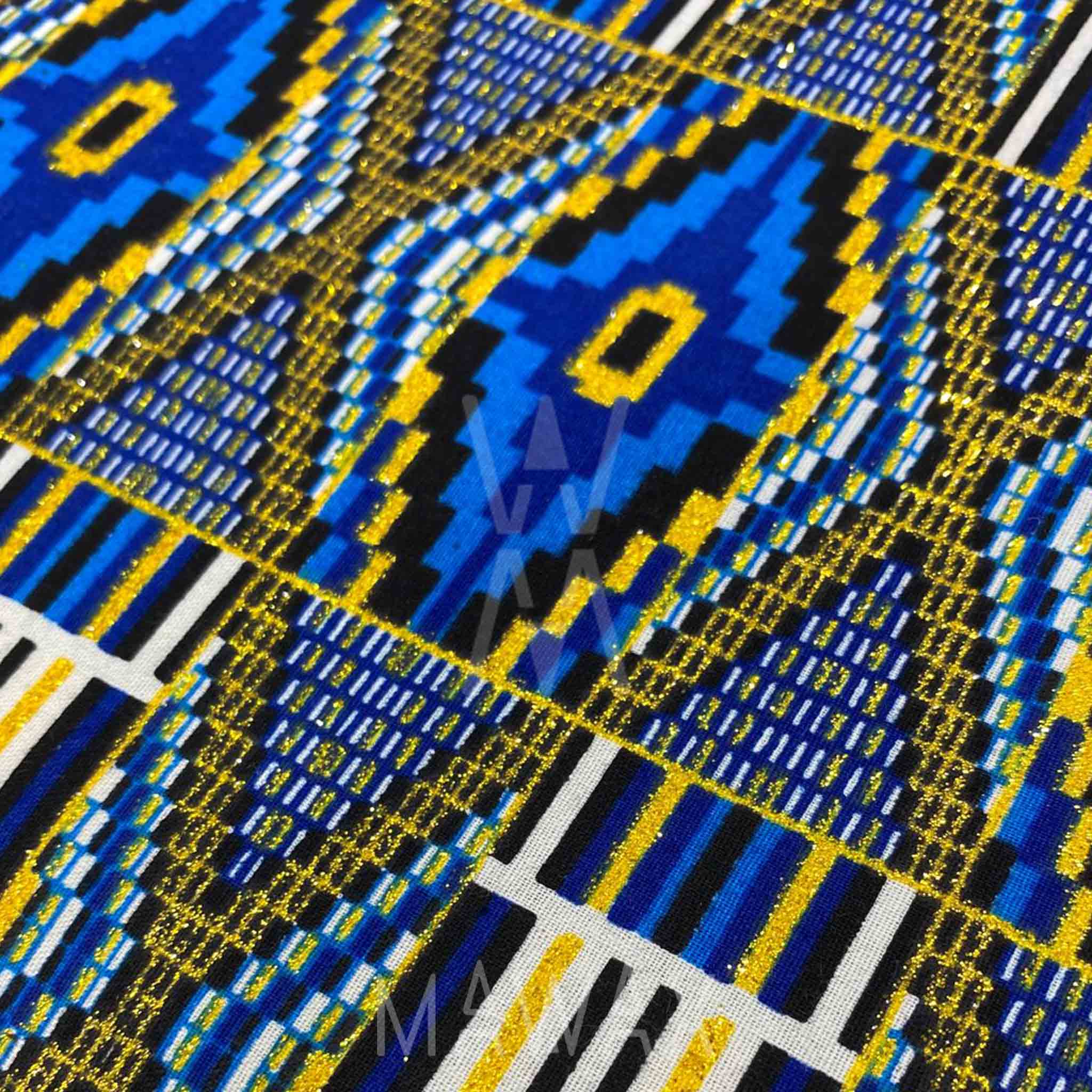 Freetown | Tissus wax pailleté Super Nice