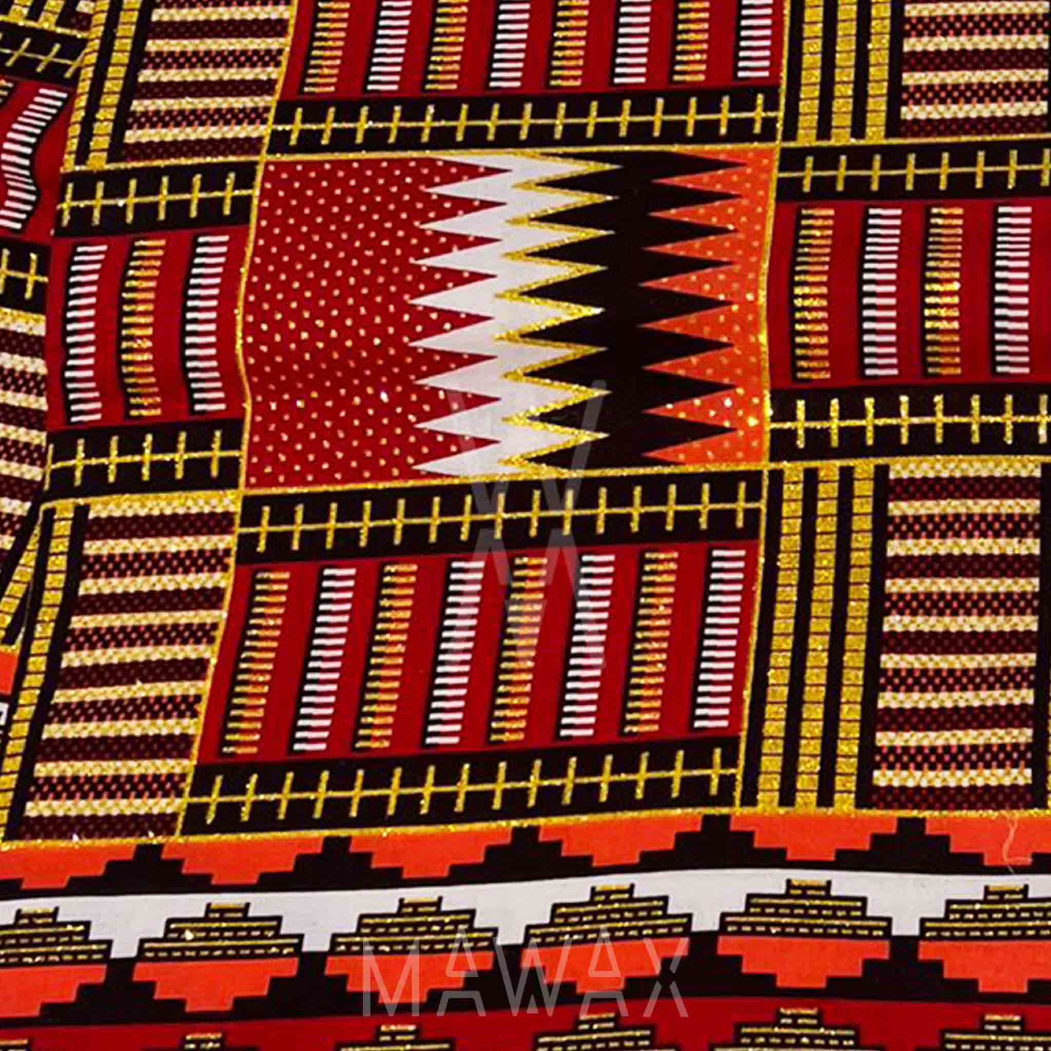 Luanda | Tissus wax pailleté Super Nice