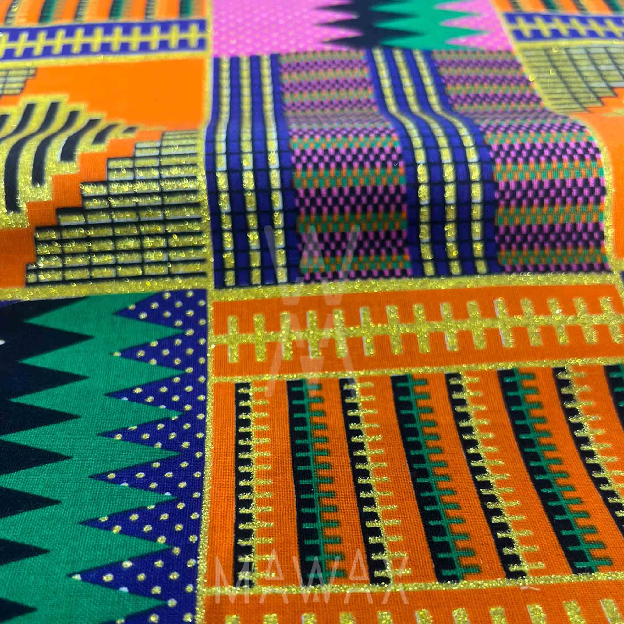 Yaoundé | Tissus wax pailleté Super Nice