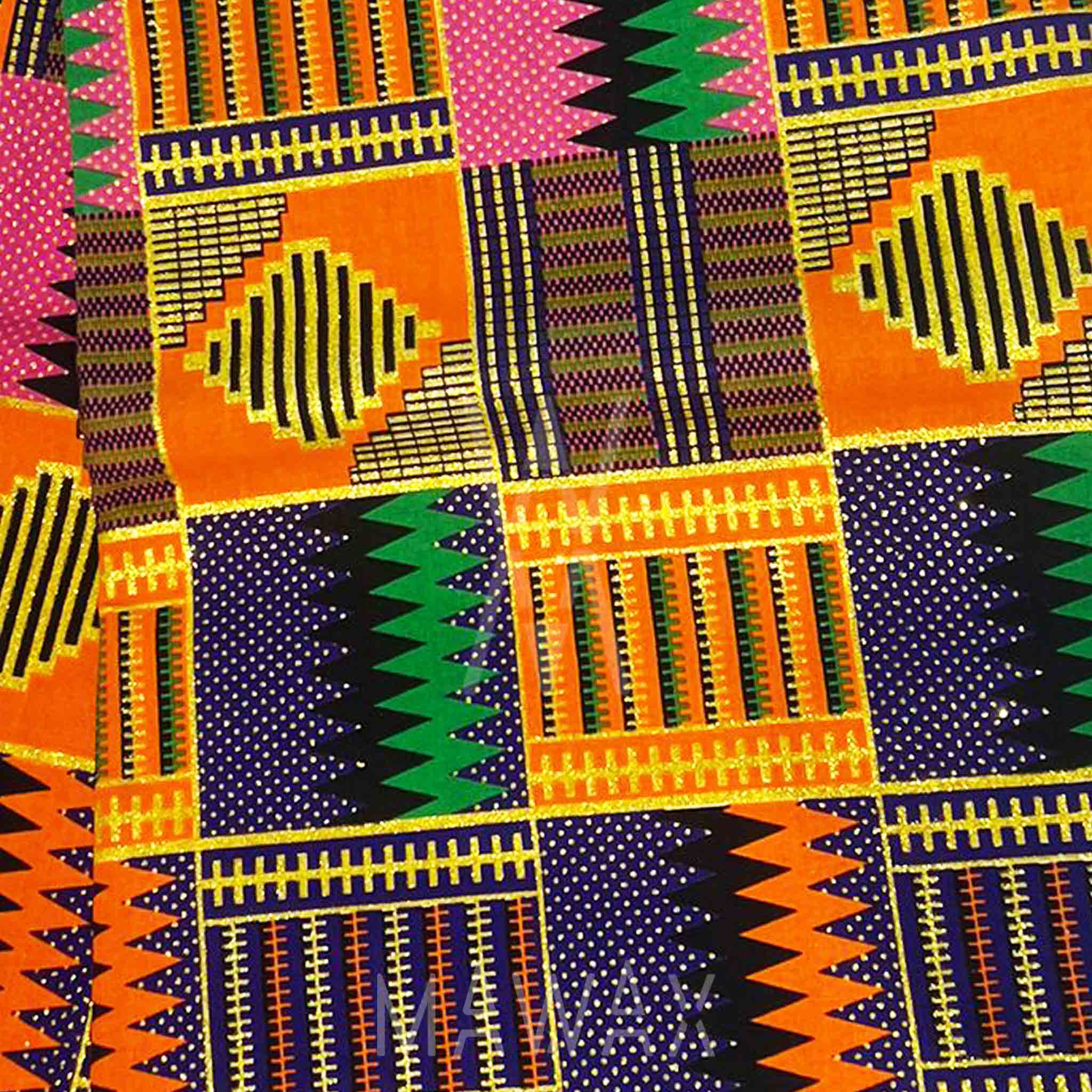 Yaoundé | Tissus wax pailleté Super Nice
